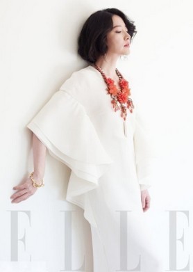 李英愛與雙胞胎兒女合影曝光