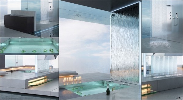 簡約風范現代衛浴空間設計(3)