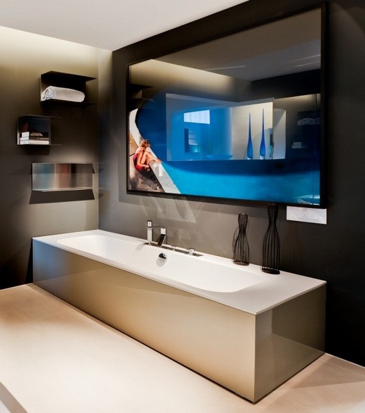 簡約風(fēng)范現(xiàn)代衛(wèi)浴空間設(shè)計(3)