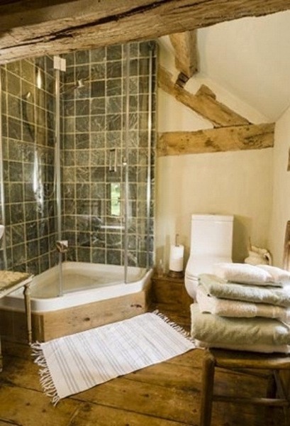 神奇大改造谷倉變身華麗浴室(1)