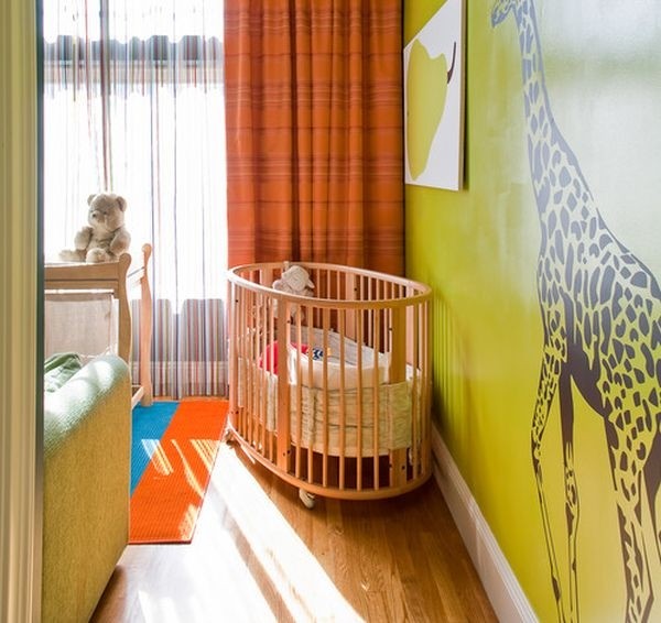 360°無障礙視野圓形嬰兒床(1)