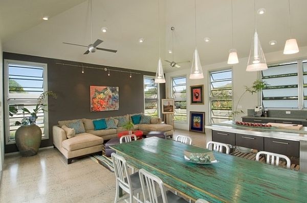 其樂融融溫馨氛圍用餐區(qū)燈飾(2)