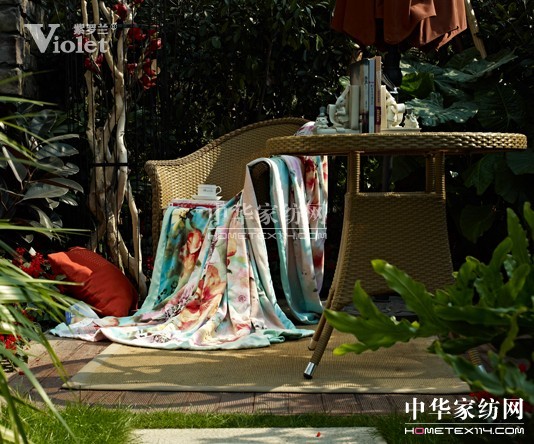 紫羅蘭家紡 雨水溫潤你的心