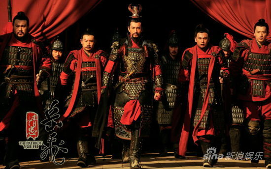 《精忠岳飛》詼諧片花黃曉明冷對制片