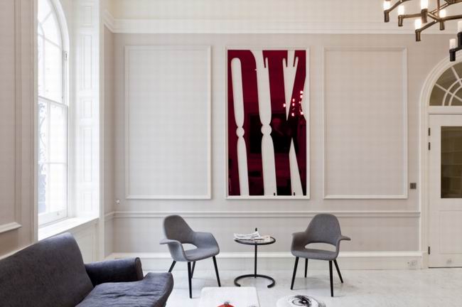 倫敦西部一座充滿藝術感的辦公室