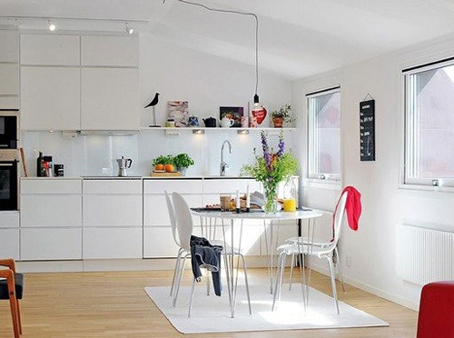 干凈利落北歐風廚房“減負”進行時