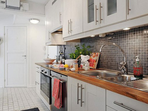 干凈利落北歐風廚房“減負”進行時