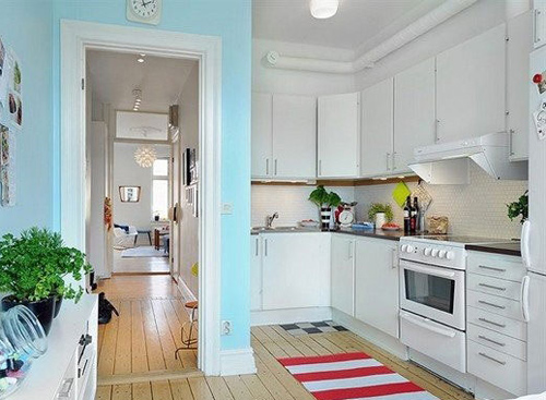 干凈利落北歐風廚房“減負”進行時