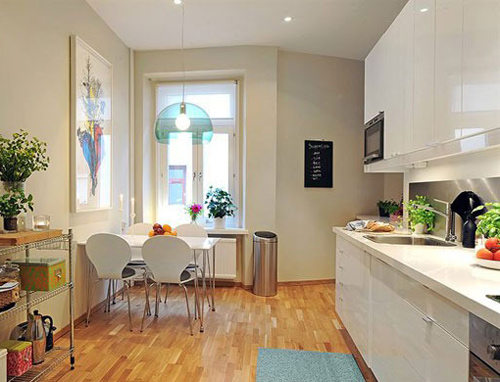 干凈利落北歐風廚房“減負”進行時