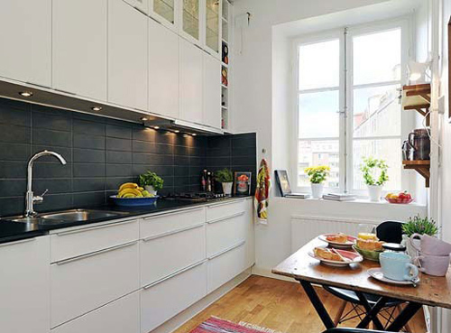 干凈利落北歐風廚房“減負”進行時