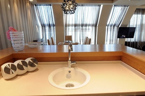 摩登與實用性塞爾維亞公寓