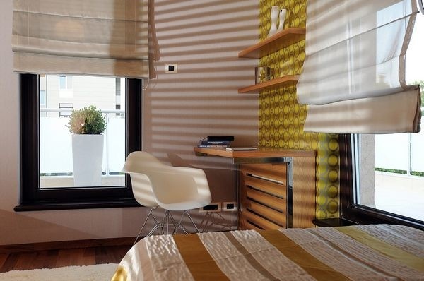 摩登與實用性塞爾維亞公寓