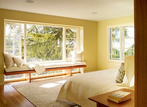 地板營造美夢流行色彩臥室