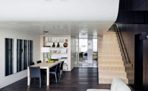 抽象派藝術80平米時尚LOFT公寓