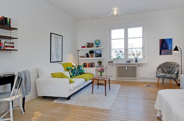 明艷黃色室內設計(2)