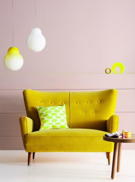 明艷黃色室內(nèi)設(shè)計(3)