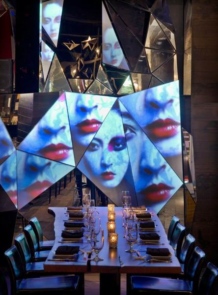 棱鏡藝術(shù)的夢幻餐廳