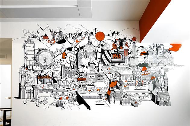 NIKE倫敦總部/RosieLee