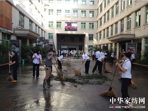 “菲特”臺風登陸蒼南盛宇抗臺救災搶險