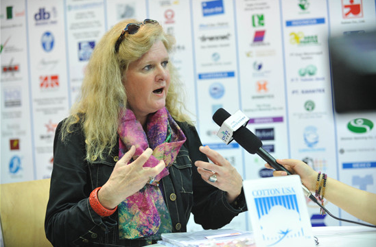 美棉協(xié)和美棉公司參加上海秋季面輔料展