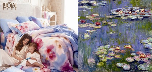 羅萊解讀莫奈油畫:讓整個世界匯成一朵花