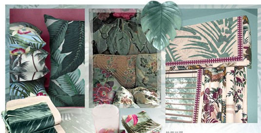 "記憶"組構2015春夏家紡趨勢主題