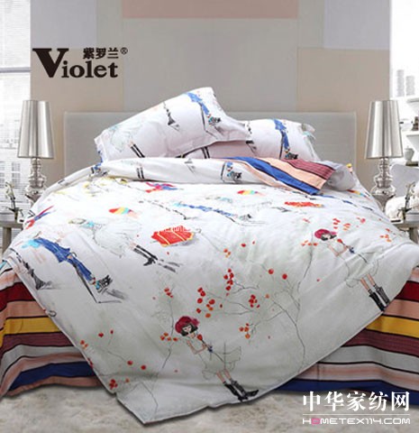 紫羅蘭健康家紡:這個夏天,你應(yīng)該用這樣的床品