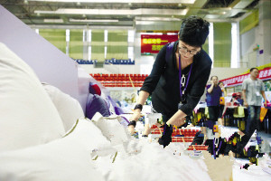 家紡設(shè)計(jì)大賽南通評(píng)選 300多套作品入選