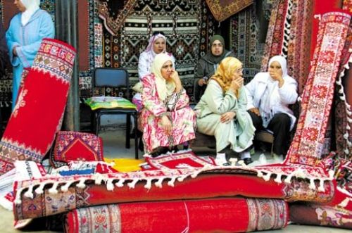 逛拉巴特地毯市場(chǎng)做個(gè)"被冷落"的觀光客