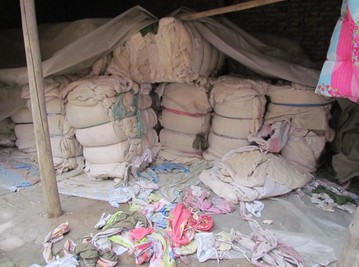 陜西白水:工商局搗毀一黑心棉加工廠