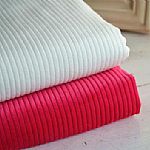 靠墊布-粗燈芯條面料