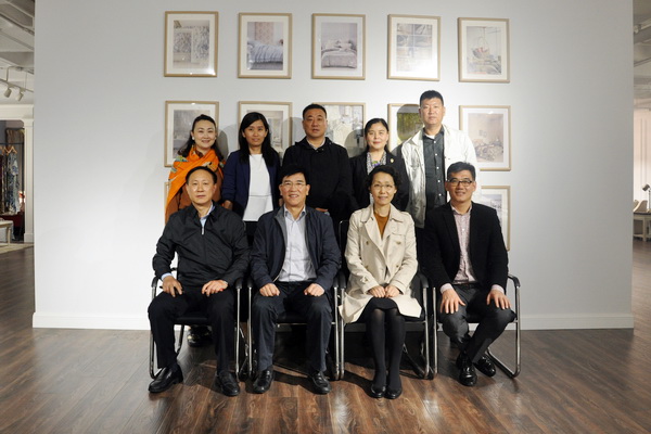 省市僑辦領導考察調研莫特斯,與王總座談企業發展