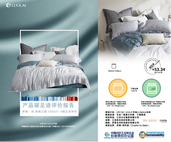 羅萊生活發(fā)布碳中和愿景,以綠色引領(lǐng)家紡行業(yè)可持續(xù)發(fā)展