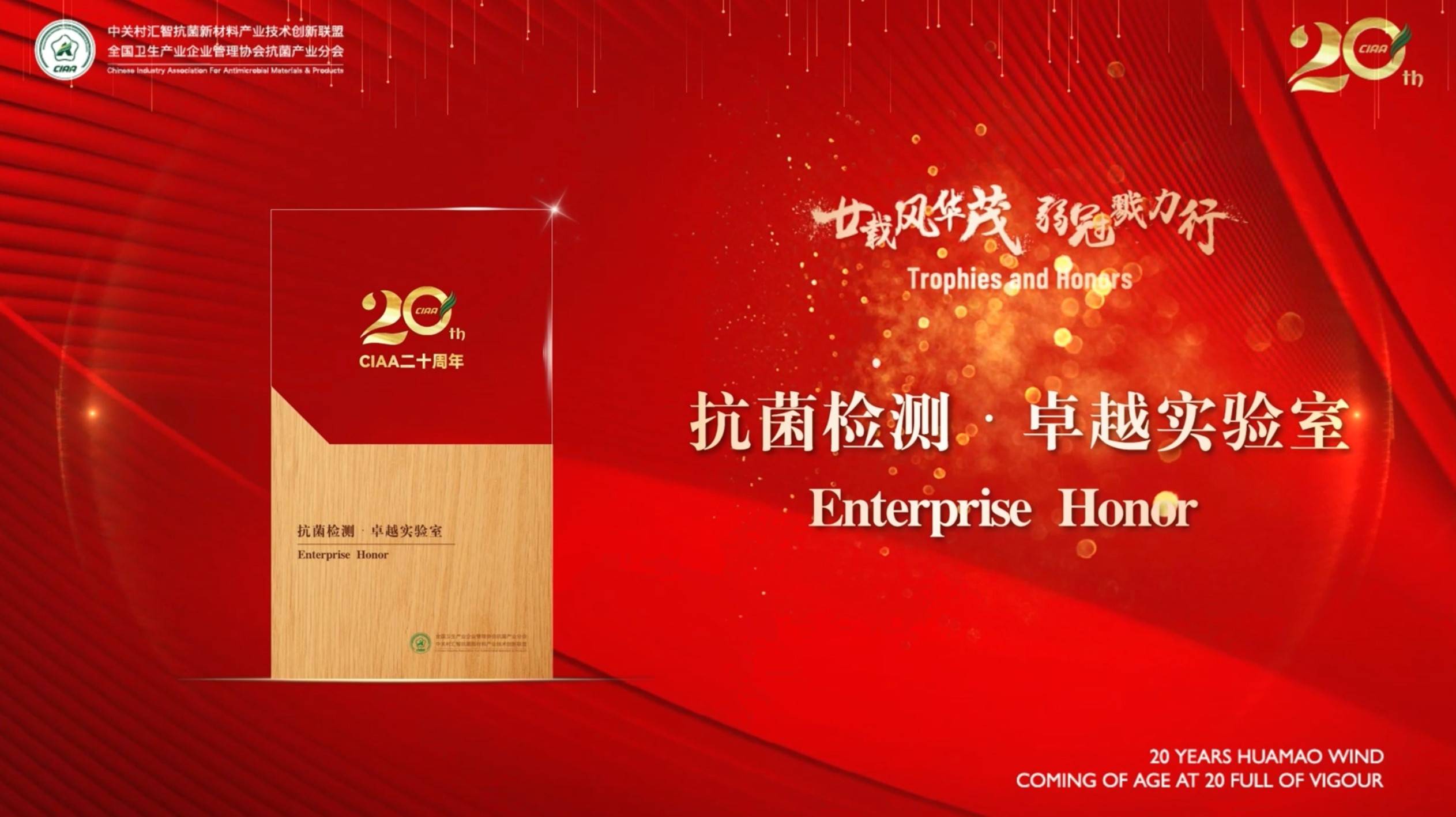 廿載風華茂,弱冠勠力行!CIAA成立二十周年紀念會云上舉辦!